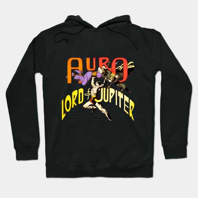 Auro Lord of Jupiter Comic Hoodie by REVISTANGO